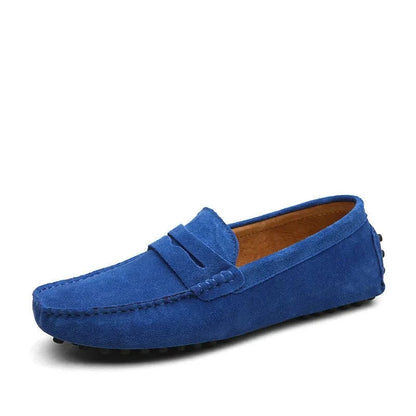 High-Quality Large Size Men's Leather Loafers