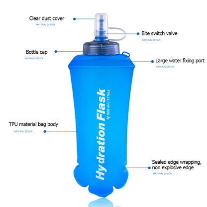 Ultraleichte Soft Flask Wasserflasche