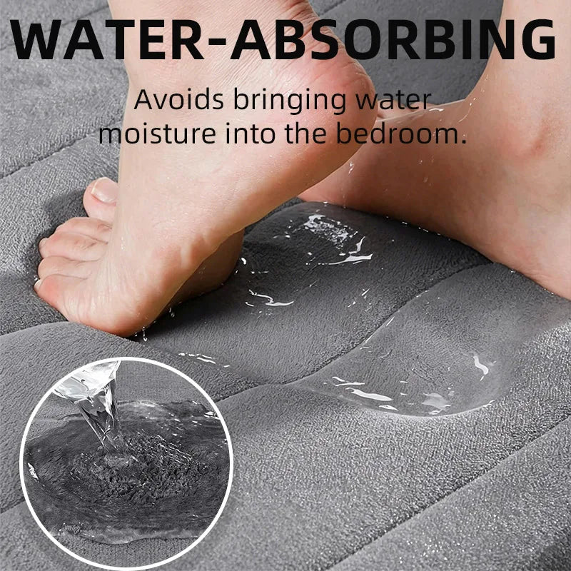 Non-Slip Memory Sponge Bathroom Mat