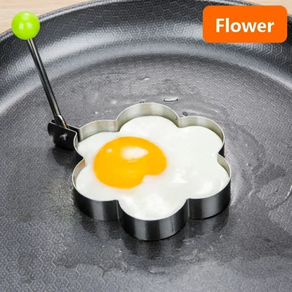Non Stick Pancake Omelette Mold-Stainless Steel Egg Rings