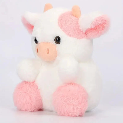 Kawaii Strawberry Cow Soft Stuffed Kids Toy