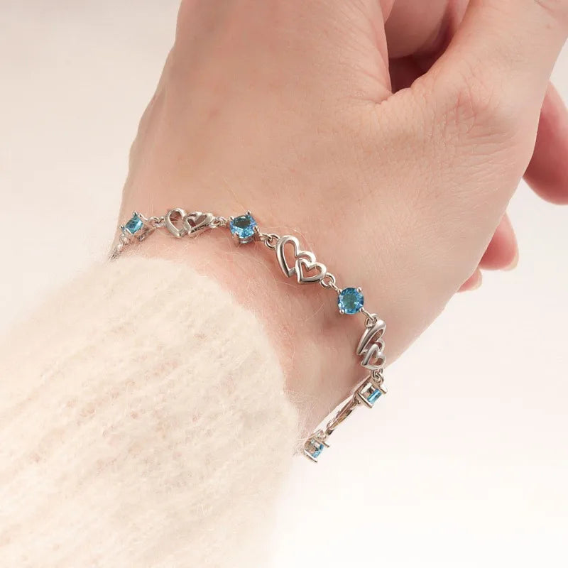 Bracelet femme en argent sterling 925