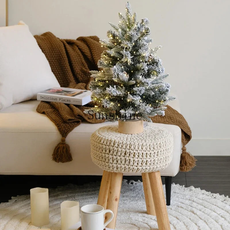 Mini décoration de table lumineuse pour sapin de Noël