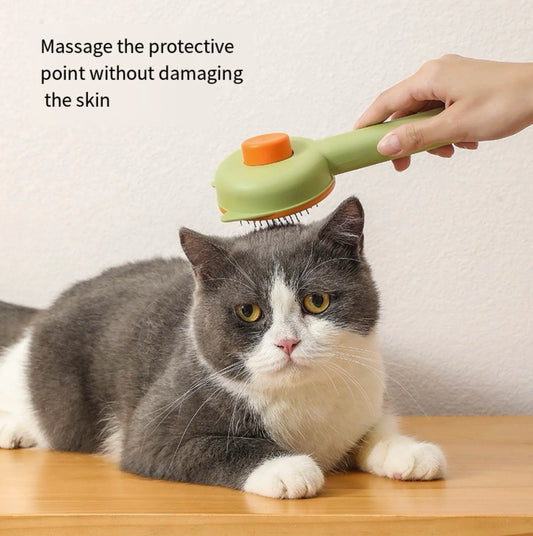 Pet Self Cleaning Grooming Deshedding Slicker Brush