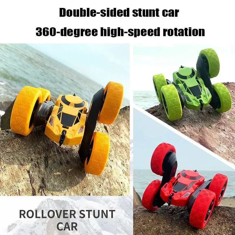 Double-Sided RC Stunt Car 360° Rotation Off-Road