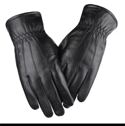 Gants d'hiver en cuir de mouton BISON DENIM