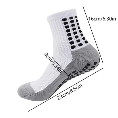 Rutschfeste Outdoor-Sportsocken mit Silikonboden für Damen und Herren