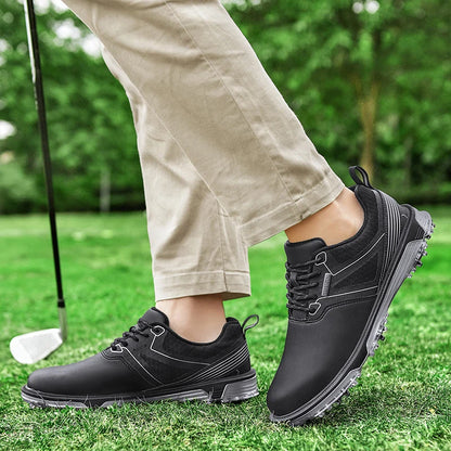 Waterproof Men’s Golf Shoes – Anti-Slip Spiked & Spikeless Golf Sport Shoes