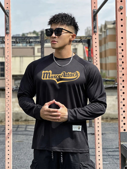 Muscle Fitness Men's Long Sleeve T-shirt