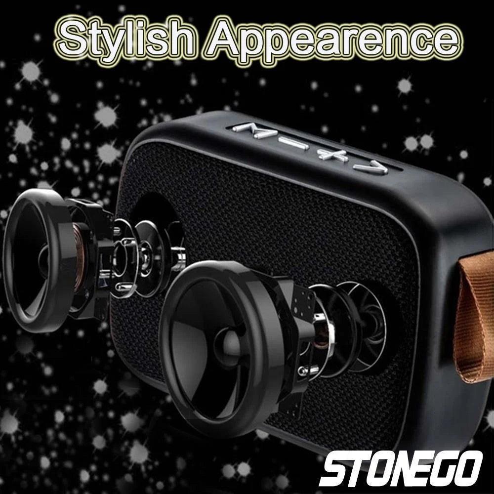 STONEGO Mini Bluetooth Lautsprecher 3D Stereo