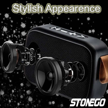 STONEGO Mini Bluetooth Lautsprecher 3D Stereo