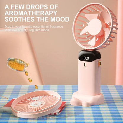 USB Rechargeable Neck Hanging Mini Fan