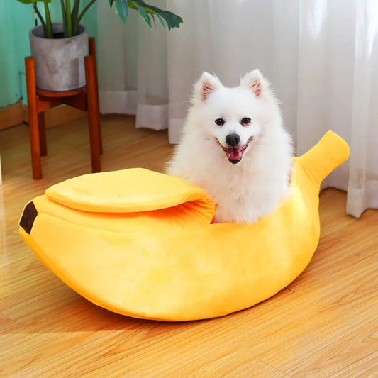 Banana Shaped Comfortable Pet Bedding
