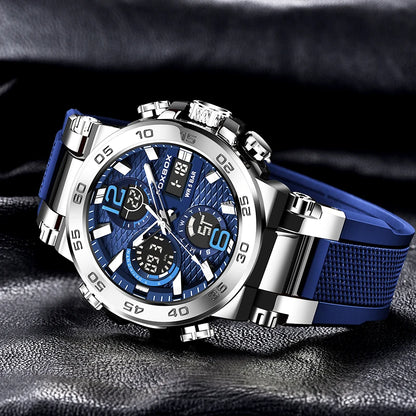 Montre-bracelet à quartz pour hommes 50M - Montre de sport militaire