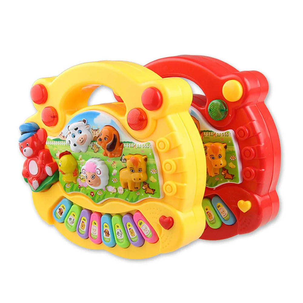 Electronic Early Education Baby Musical Animal Piano Toy