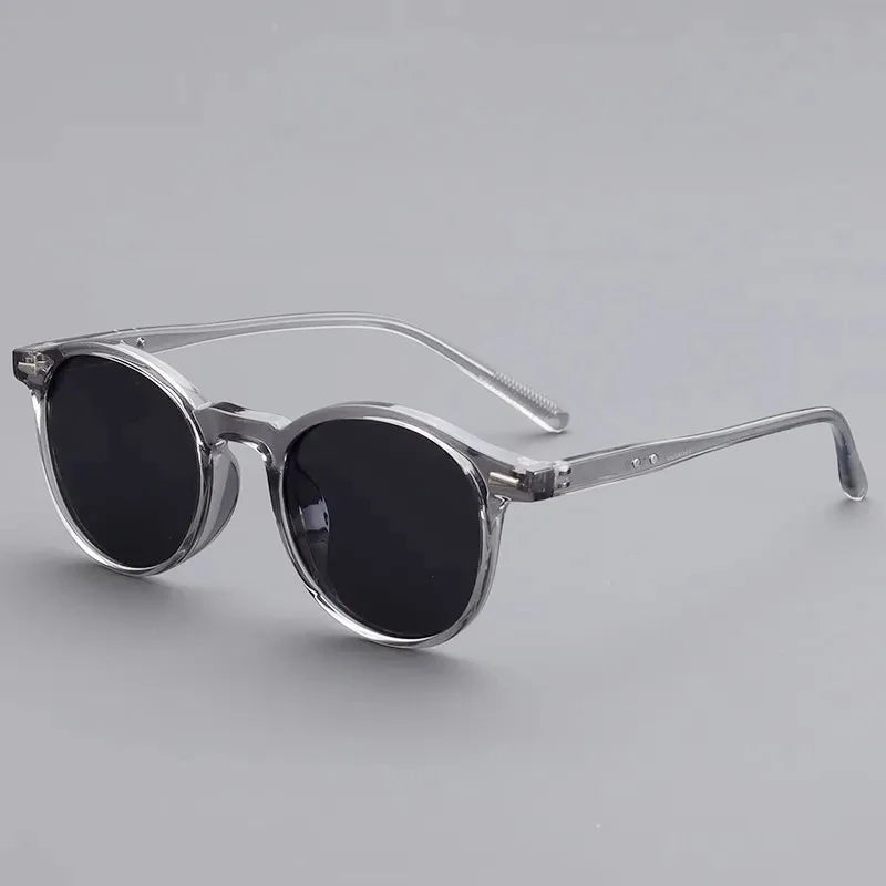 Unisex Designer Vintage Circle Sunglasses