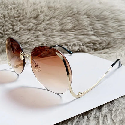 Women's Designer Outdoor Big Frame Sunglasses