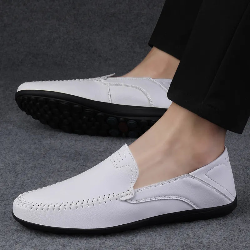 Men Handmade  Breathable Loafers