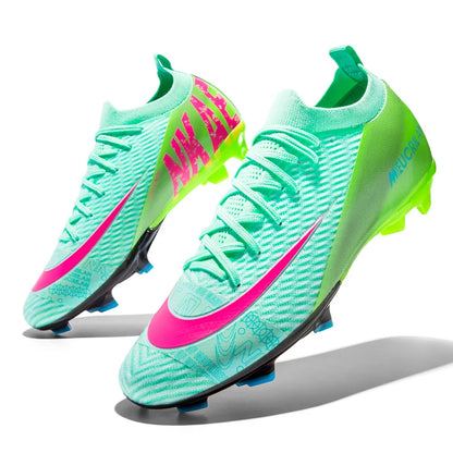 Herren-Fußballschuhe für den Outdoor-Bereich mit langen Spikes 