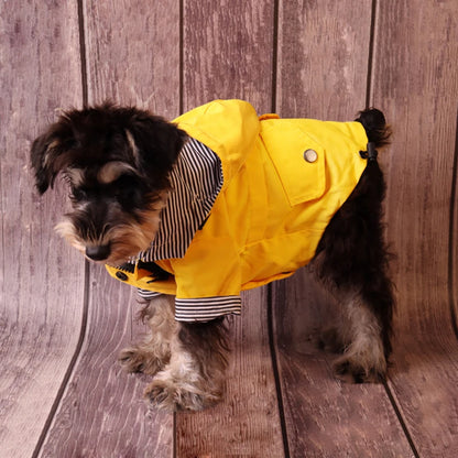 Large Dog Clothes - Waterproof Dog Raincoat