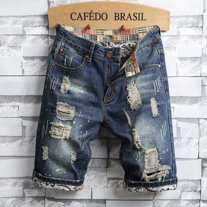 denim shorts, shorts men, ripped denim shorts, denim shorts men, shorts men's, ripped shorts, mens slim shorts