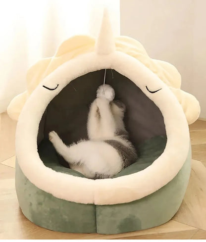 Zelthöhle, bequemes Schlafbett für Haustiere