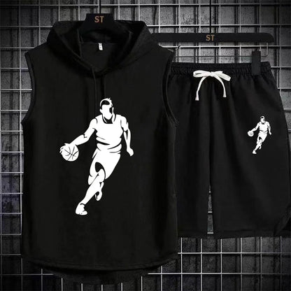 Men's Oversized Sleeveless Tracksuit