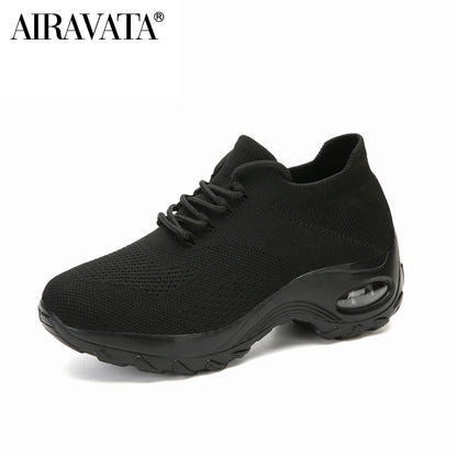 Bequeme, klobige Sneaker für Damen