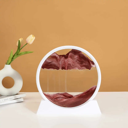 Round 3D Deep Sea Sandscape Sand Art