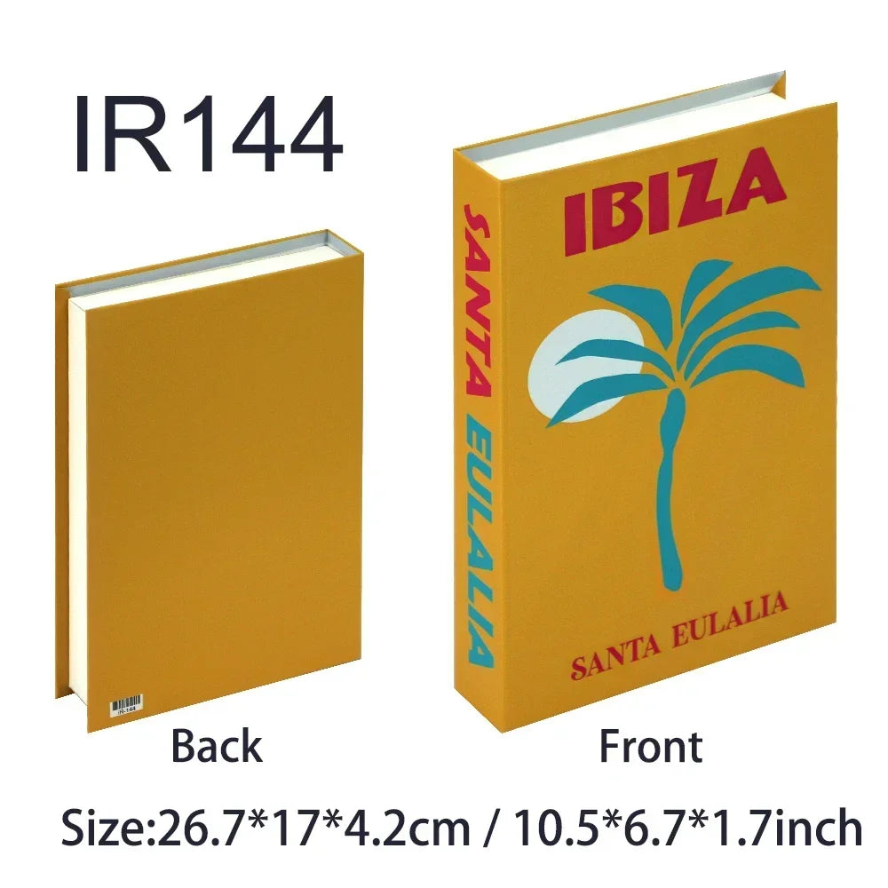 Coffee Table Home Decoration Fake Books Storage Box