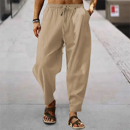 Pantalon drapé slim tendance coréen