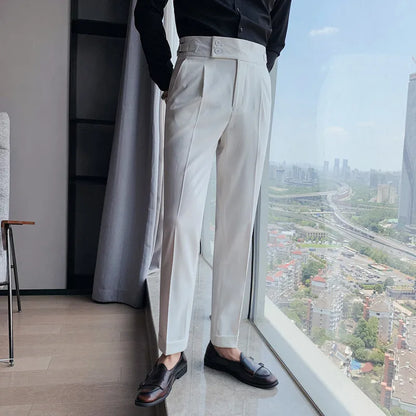 men trousers, slim fit trousers, high waist trousers, men pants, men's trousers slim fit, slim fit pants, high waist pants