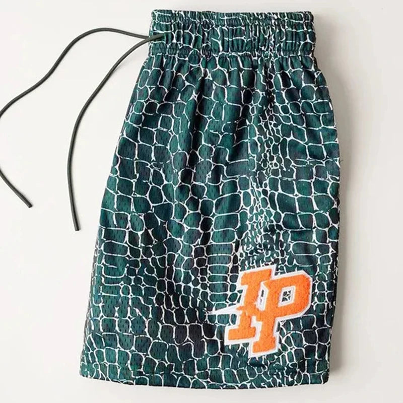 Short de sport homme à séchage rapide – Short de gym classique en mesh pour l'entraînement et le basketball