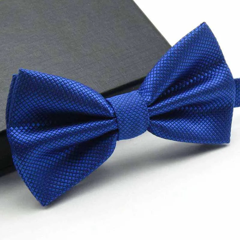 Men's Lightweight Solid Color Butterfly Bow Tie
