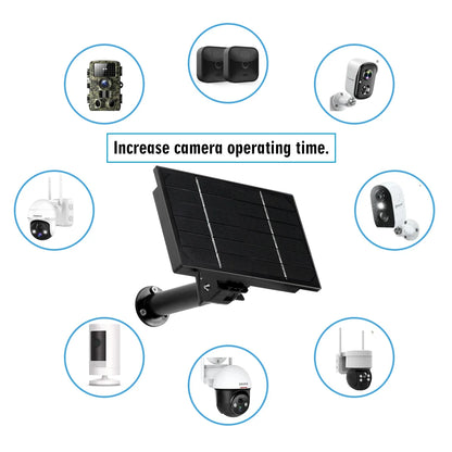 3 In1 USB TypeC Output 5V Solar Panel