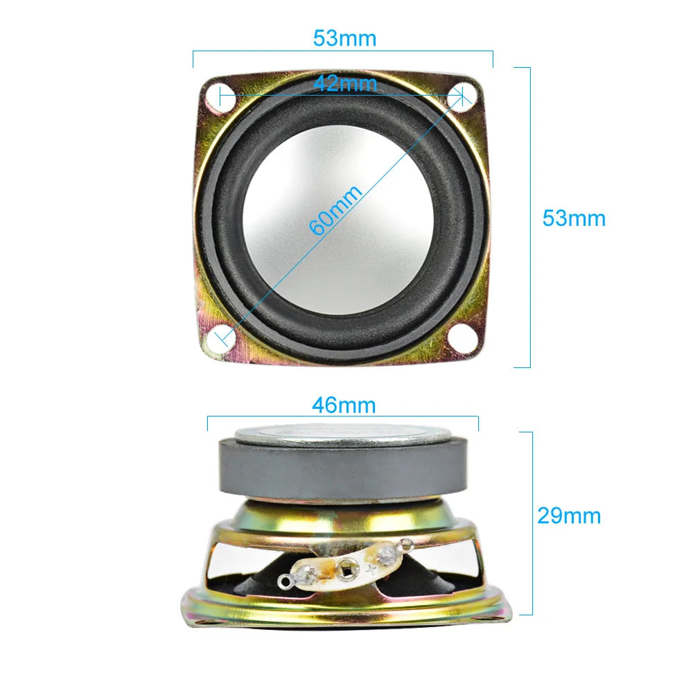 AIYIMA 2" Full Range Mini Speakers