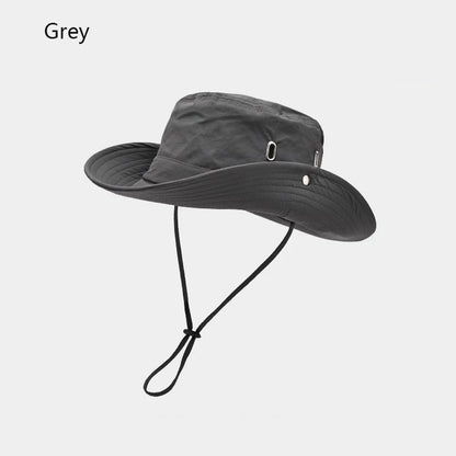 Schnell trocknender Angelhut mit Sonnenblende