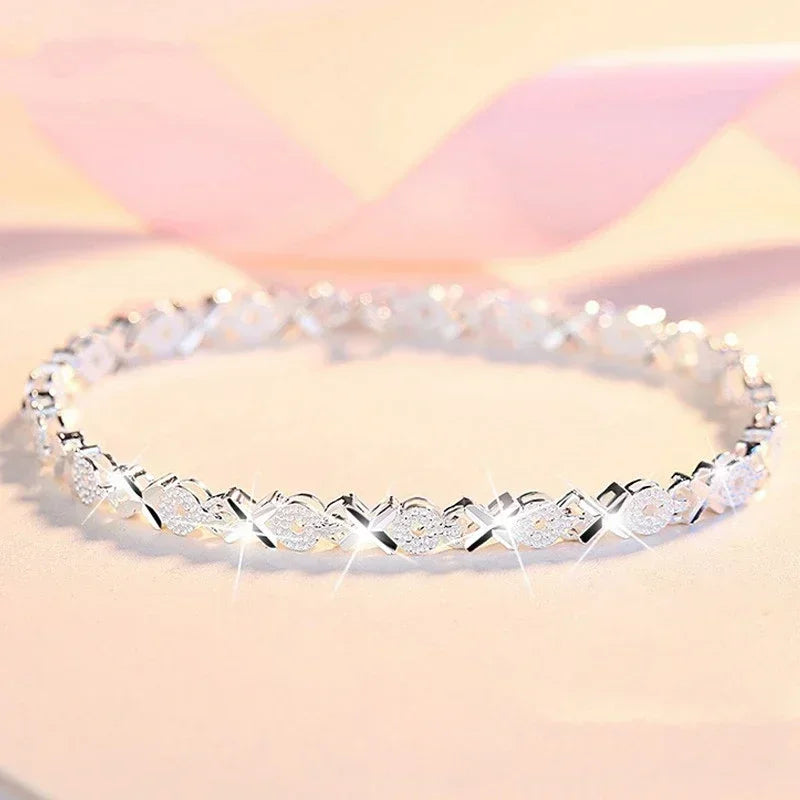 Bracelet femme en argent sterling 925