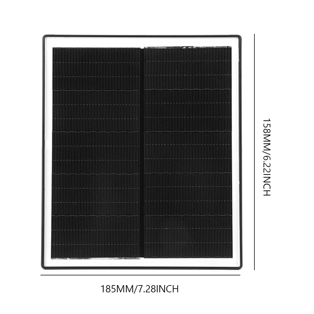 Waterproof Outdoor Camera Shingled Solar Panel