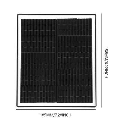 Waterproof Outdoor Camera Shingled Solar Panel