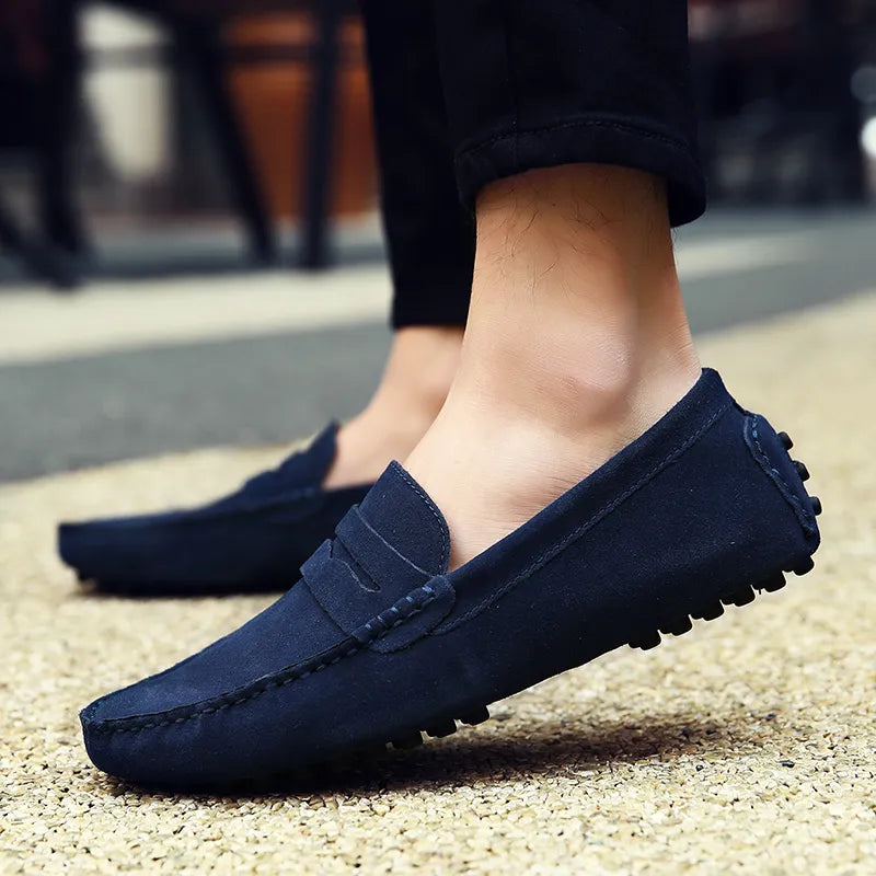 Non-Slip Casual Leather Men's Loafers