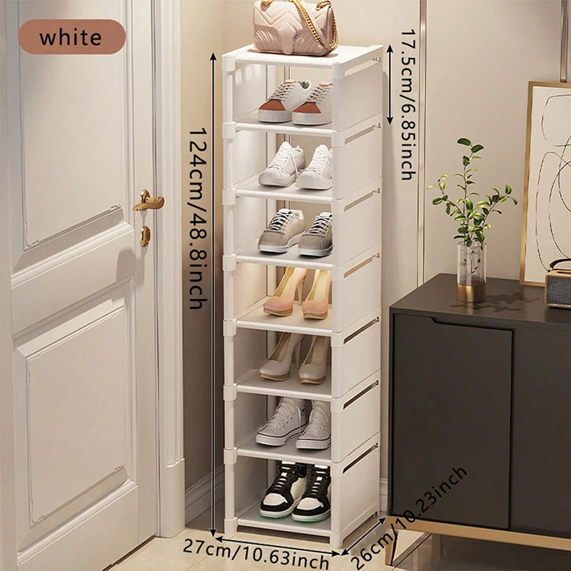 Mehrschichtiger, staubdichter Schuhschrank-Organizer
