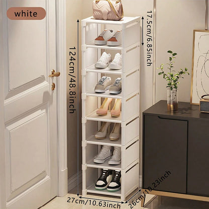 Mehrschichtiger, staubdichter Schuhschrank-Organizer