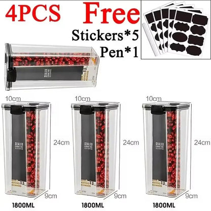 Sealed Ring Kitchen Storage Box