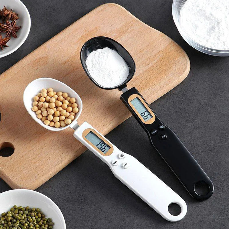 Digital LCD Kitchen Scale - Measuring Spoon