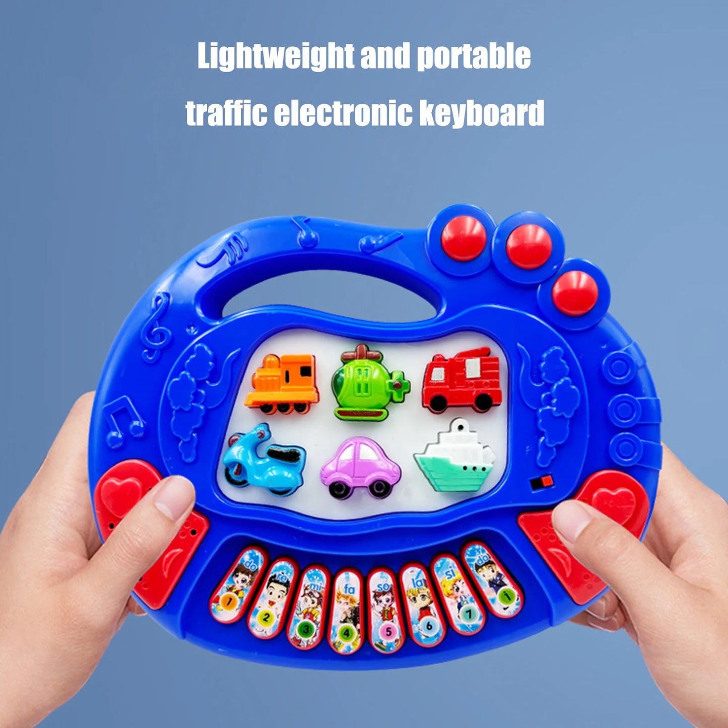 Electronic Early Education Baby Musical Animal Piano Toy