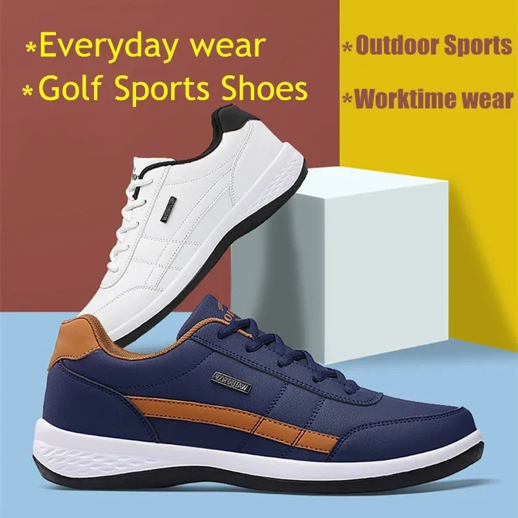 Outdoor Waterproof Men's Anti-Slip Golf Shoes