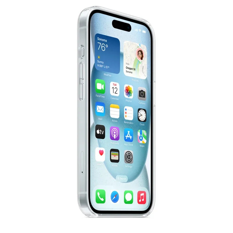 Transparente magnetische Hülle für iPhone-Modelle