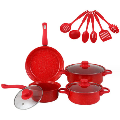 13-Piece Non-Stick Utensil Pots And Pans Cookware Set