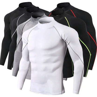 Quick-Drying Compression Gym T-Shirt for Men